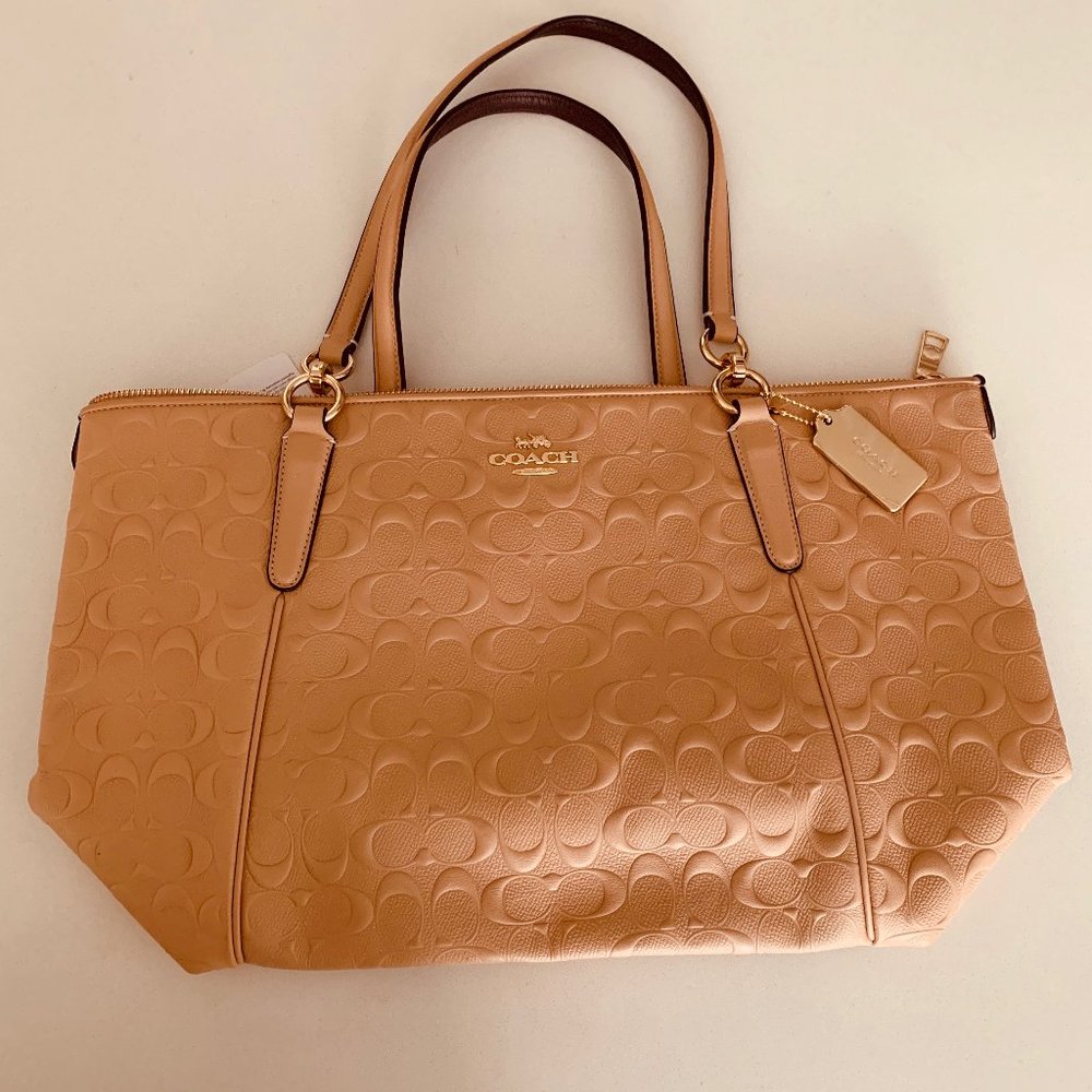 Brand New Beige Coach Bag!